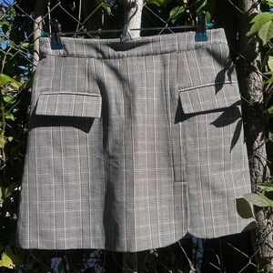Plaid skirt sz 27